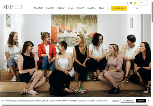 Zobrazit webové stránky GaP / Galerie a Prostor