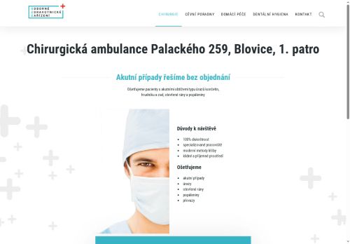 Zobrazit webové stránky Chirurgická ambulance - MUDr. Jiří Šedivý