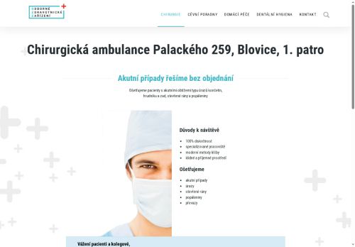 Zobrazit webové stránky Chirurgická ambulance - MUDr. Jiří Šedivý