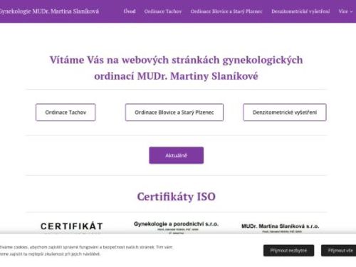 Gynekologická ambulance - MUDr. Martina Slaníková, MUDr. Eva Laňová
