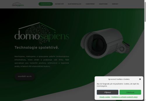 Domosapiens s.r.o. nabízí práci na pozici TECHNICKÝ PRACOVNÍK/ TECHNICKÁ PRACOVNICE V OBLASTI SLABOPROUDU v obci Velké Bílovice