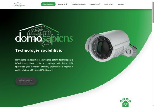 Domosapiens s.r.o. nabízí práci na pozici TECHNICKÝ PRACOVNÍK/ TECHNICKÁ PRACOVNICE V OBLASTI SLABOPROUDU v obci Velké Bílovice