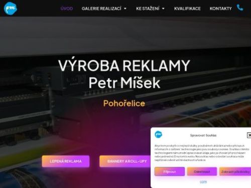 Výrobce reklamy Pohořelice - Petr Míšek