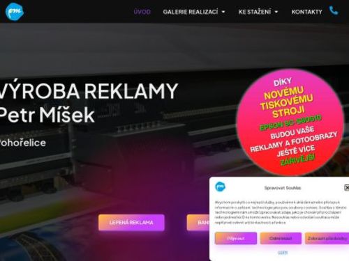 Výrobce reklamy Pohořelice - Petr Míšek