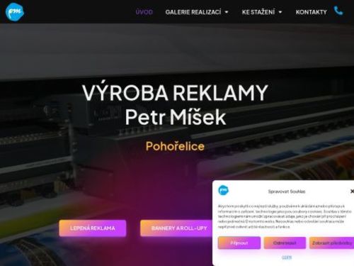 Výrobce reklamy Pohořelice - Petr Míšek