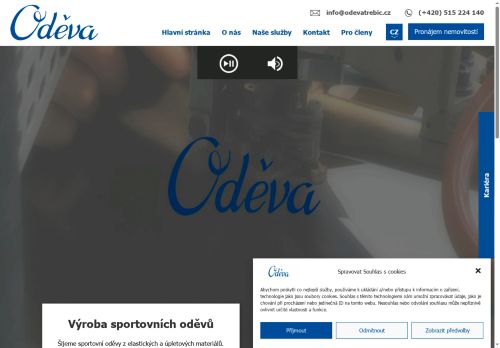 ODĚVA, VÝROBNÍ DRUŽSTVO nabízí práci na pozici Švadleny, šičky, vyšívači a pracovníci v příbuzných oborech  m/ž v obci Znojmo