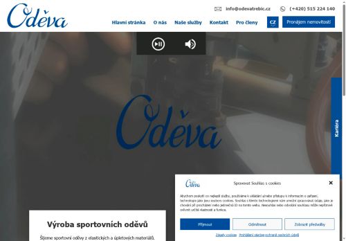 ODĚVA, VÝROBNÍ DRUŽSTVO nabízí práci na pozici Švadleny, šičky, vyšívači a pracovníci v příbuzných oborech  m/ž v obci Znojmo