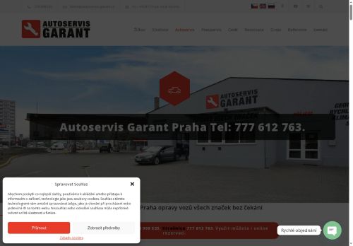 Autoservis Garant s.r.o. nabízí práci na pozici Automechanici v obci Praha