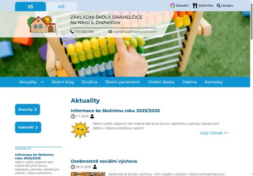 ZÁKLADNÍ ŠKOLA A MATEŘSKÁ ŠKOLA NA STATKU nabízí práci na pozici učitel/ka II.stupeň ČJ (m/ž) v obci Drahelčice