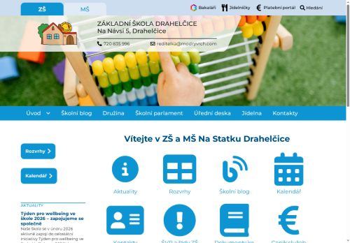 ZÁKLADNÍ ŠKOLA A MATEŘSKÁ ŠKOLA NA STATKU, školská právnická osoba nabízí práci na pozici uklízeč/ka (m/ž) v obci Drahelčice