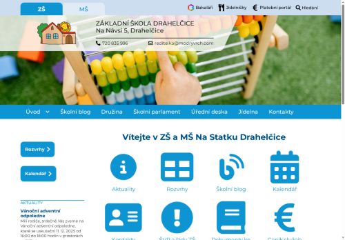 ZÁKLADNÍ ŠKOLA A MATEŘSKÁ ŠKOLA NA STATKU, školská právnická osoba nabízí práci na pozici uklízeč/ka (m/ž) v obci Drahelčice