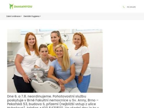 Stomatologie Dental4YOU - MDDr. Kristýna Šméralová, MDDr. Lenka Bílková