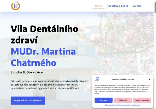 Zobrazit webové stránky Stomatologie - MDDr. Anna Strážnická