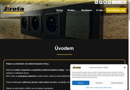 Zobrazit webové stránky Jirota Elektroinstalace
