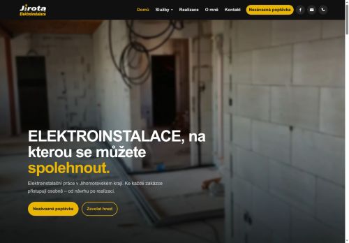 Zobrazit webové stránky Jirota Elektroinstalace