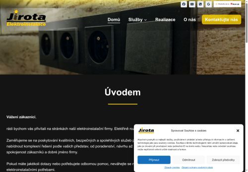 Zobrazit webové stránky Jirota Elektroinstalace
