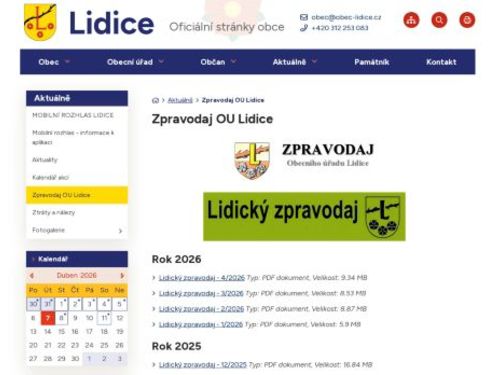 Lidický zpravodaj