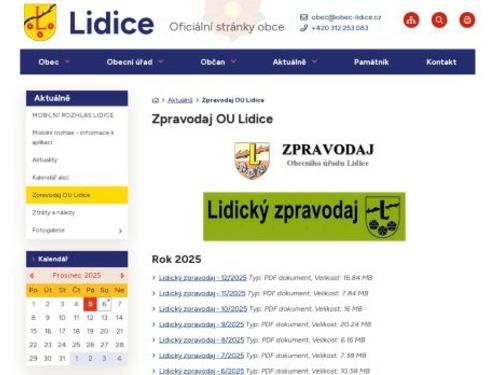 Lidický zpravodaj