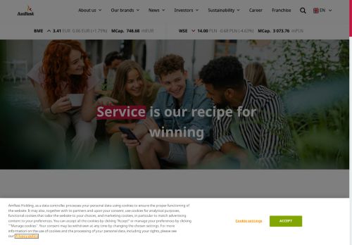 AmRest s.r.o. nabízí práci na pozici Pracovník restauračního provozu v obci Jinočany