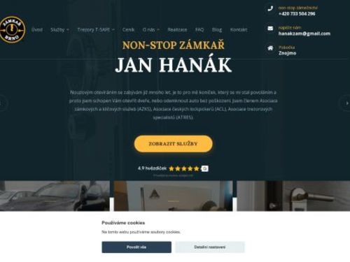 Zámečník Jan Hanák