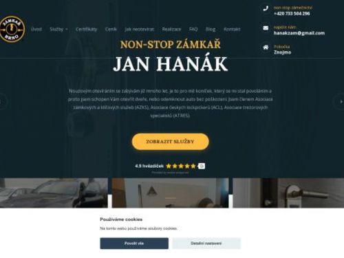 Zámečník Jan Hanák