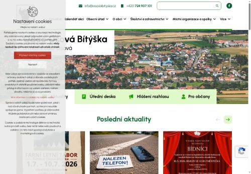 Zobrazit webové stránky Obecní úřad Osová Bítýška