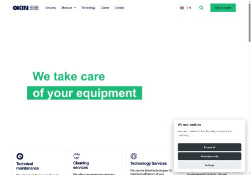 OKIN FACILITY, a.s. nabízí práci na pozici Elektrikář TZB (m/ž) v obci Velim