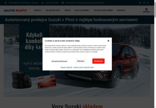 AUTO KUNC s.r.o. nabízí práci na pozici mechanik motorových vozidel v obci Vejprnice