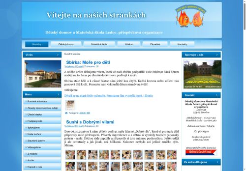 Dětský domov a Mateřská škola Ledce, příspěvková organizace nabízí práci na pozici Asistenti vychovatelů v obci Ledce