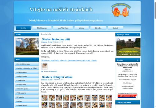 Dětský domov a Mateřská škola Ledce, příspěvková organizace nabízí práci na pozici Asistent/ka pedagoga v obci Ledce