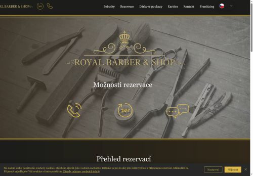Royal Barber Vyškov s.r.o. nabízí práci na pozici holič/kadeřník (m/ž) v obci Vyškov