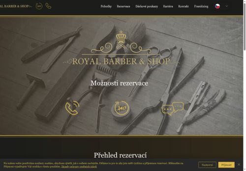 Royal Barber Vyškov s.r.o. nabízí práci na pozici holič/kadeřník (m/ž) v obci Vyškov