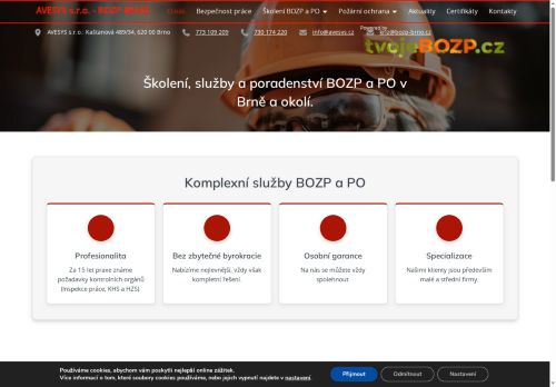 Zobrazit webové stránky AVESYS s.r.o.