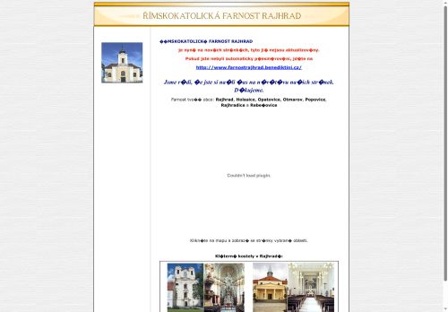 Zobrazit webové stránky Římskokatolická farnost Rajhrad