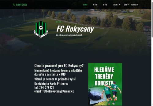 Zobrazit webové stránky FC Rokycany