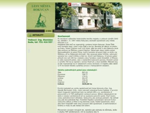 Lesy města Rokycan, s.r.o.