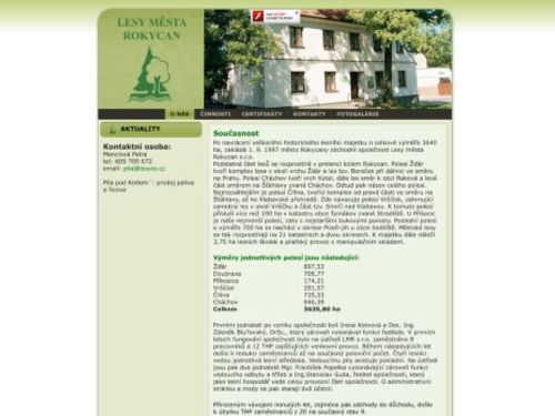 Lesy města Rokycan, s.r.o.