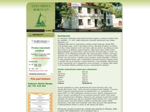 Lesy města Rokycan, s.r.o.