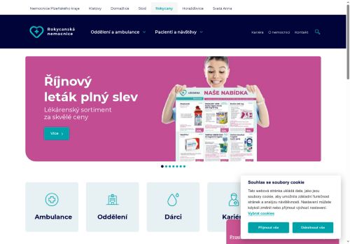 Zobrazit webové stránky Rokycanská nemocnice