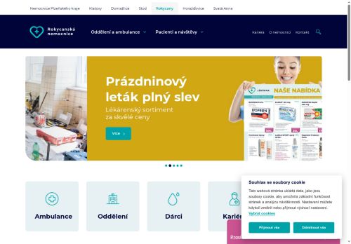 Zobrazit webové stránky Rokycanská nemocnice
