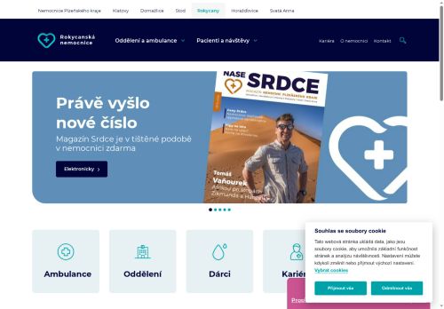 Zobrazit webové stránky Rokycanská nemocnice