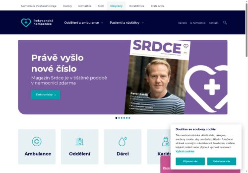 Zobrazit webové stránky Rokycanská nemocnice
