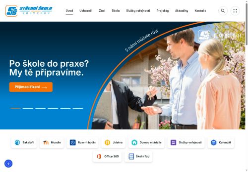 Zobrazit webové stránky Střední škola Rokycany, Jeřabinová