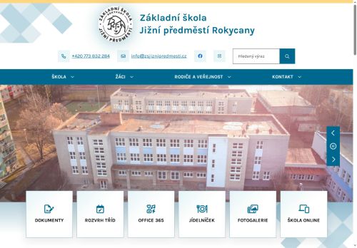 Zobrazit webové stránky Základní škola Jižní předměstí Rokycany