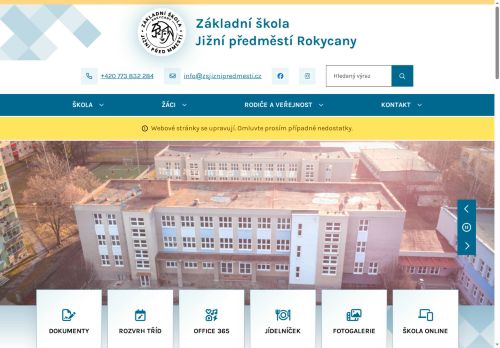 Zobrazit webové stránky Základní škola Jižní předměstí Rokycany