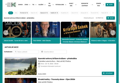 Zobrazit webové stránky Kulturní a komunitní centrum Přeštice
