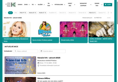 Zobrazit webové stránky Kulturní a komunitní centrum Přeštice