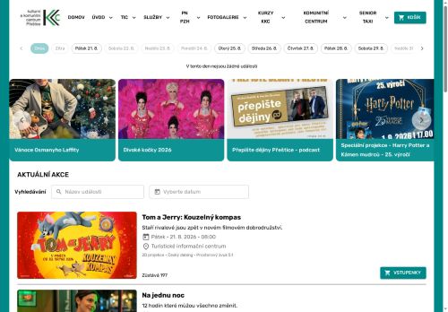 Zobrazit webové stránky Kulturní a komunitní centrum Přeštice