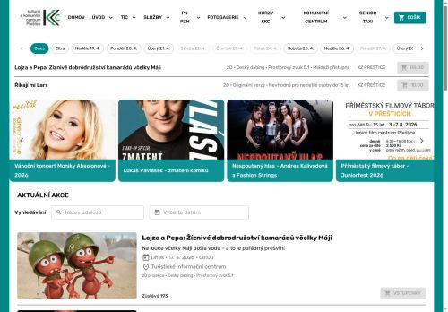 Zobrazit webové stránky Kulturní a komunitní centrum Přeštice
