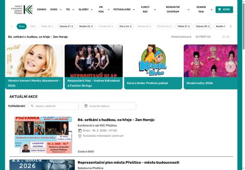 Zobrazit webové stránky Kulturní a komunitní centrum Přeštice